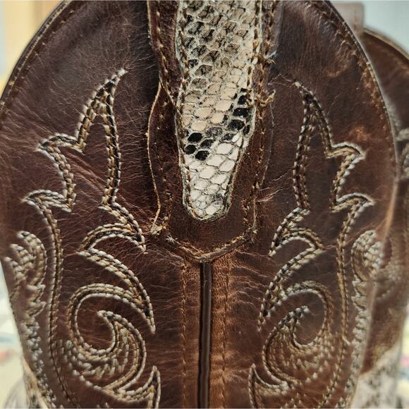 Childs leather boots size 10 by Smoky Mountain Boots - excellent condition - Picture 5 of 5